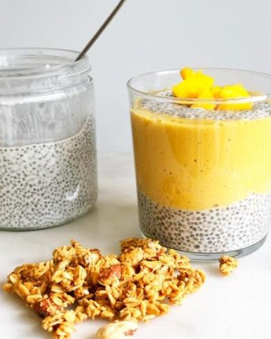 aMYLK chia pudding