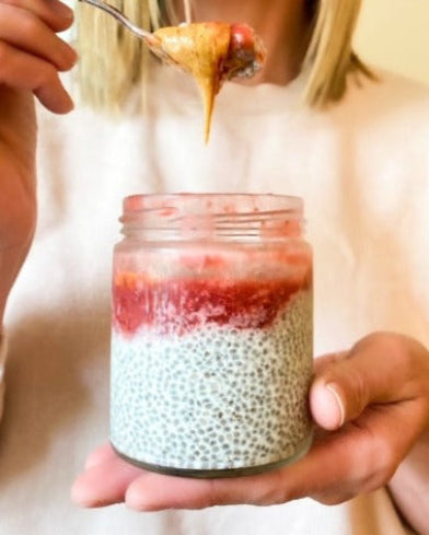 aMYLK chia pudding