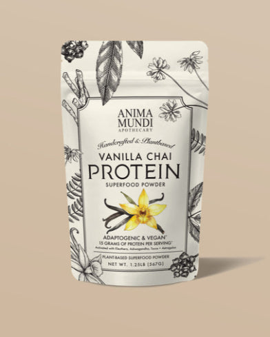 VANILLA CHAI PROTEIN | Adaptogenic Superfood Powder