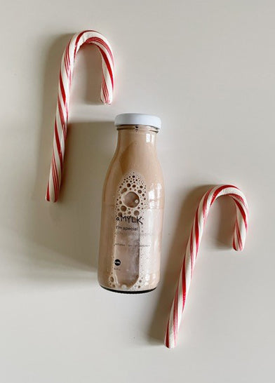 peppermint cacao holiday aMYLK